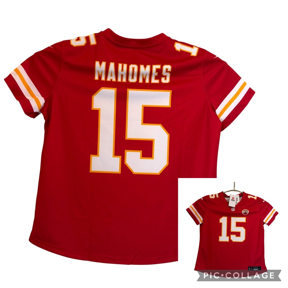 Nike Patrick Mahomes Kansas City Chiefs Jersey Red NFL Dri-FIT Womens Large NEW